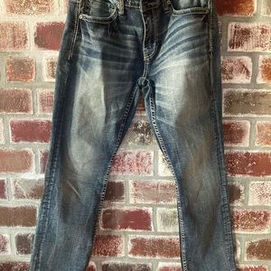 BKE CARTER BUCKLE BRAND JEANS 33